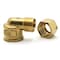 Thrifco Plumbing No. 70-C 1/2 Inch x 1/2 Inch Lead-Free Brass Compression FIP 90 El 4401396 - alternate 3
